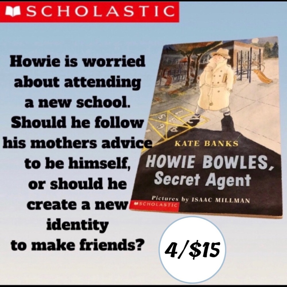 🔵 4/$15 • Howie Bowles Secret Agent Book